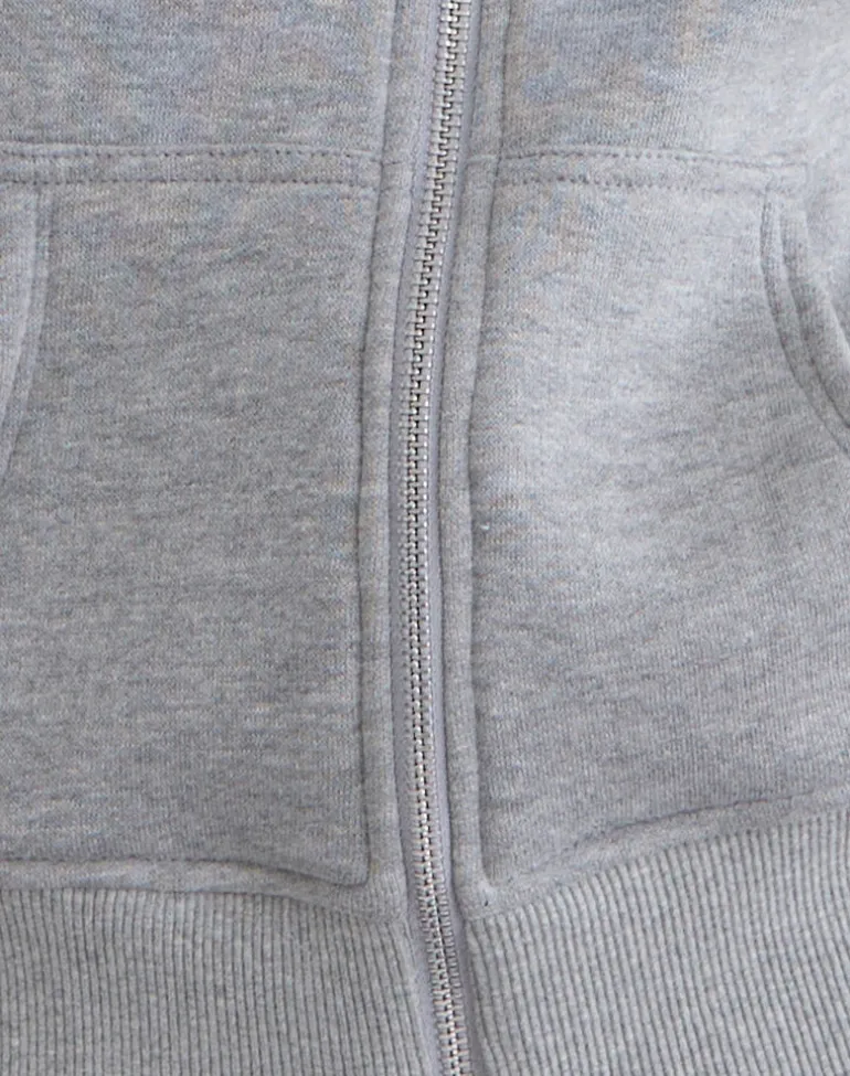 Airazo Bardot Sweater in Grey Marl