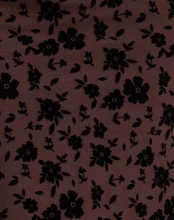 Alfreda Maxi Skirt in Garden Floral Brown