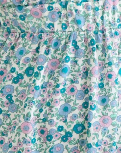 Amibeth Mini Dress in Flower Power Blue