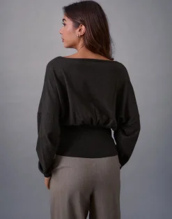 Arvel Jumper in Knit Charcoal