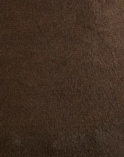 Ashla Top in Sheer Knit Dark Chocolate