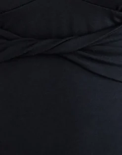 August Tank Top in Rayon Jersey Black