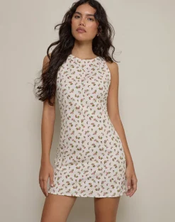 Ayana Mini Dress in Pretty Dainty Flower