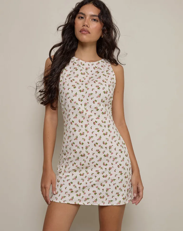 Ayana Mini Dress in Pretty Dainty Flower