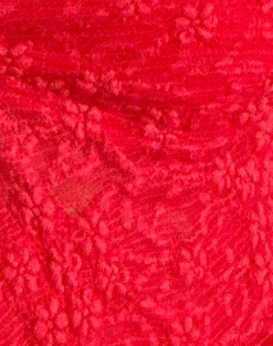Briony Top in Lace Red