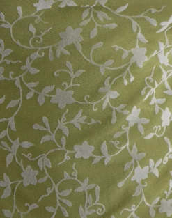 Burkie Halterneck Top in Pretty Petal Flock Olive