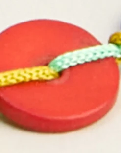 Button Belt in Multicolour