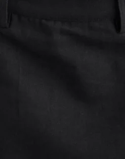 Carlin Mini Skirt in Twill Black