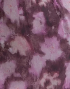 Carmila Mini Dress in Chiffon Floral Purple