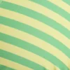 Cerry Bikini Top in Vivid Lines Green and Yellow