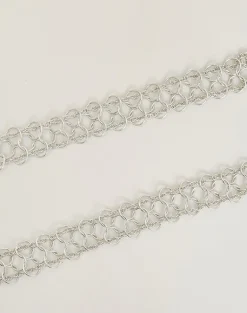 Chainmail Metal Belt in Plated Silver