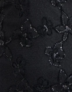 Codami Mini Dress in Sequin Knit Black