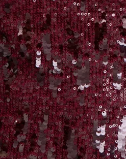 Cosio Halter Top in Mix Sequin Red