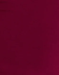 Cuthbe Off the Shoulder Twist Top in Burgundy