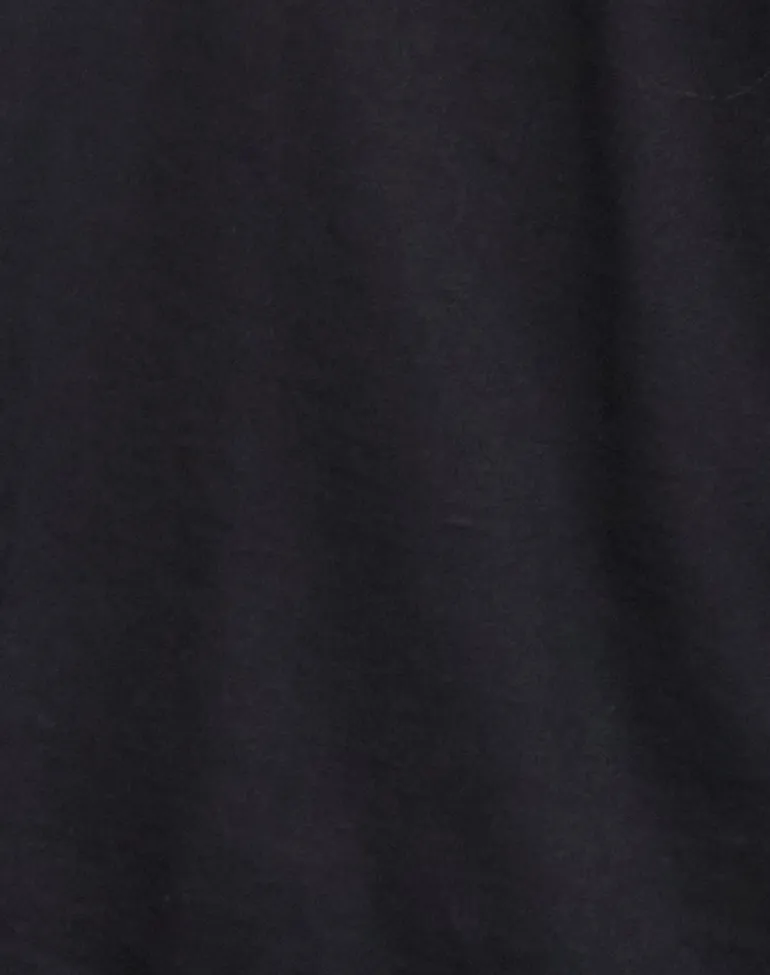 Daman Off-The-Shoulder Basic Top in Black