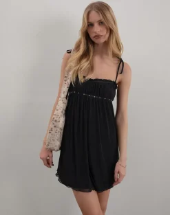 Damiera Mini Dress in Black