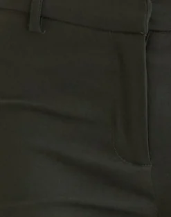 Darias Low Rise Flare Trouser in Dark Khaki