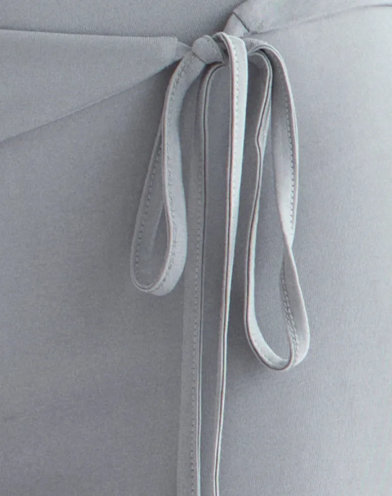 Donata Trouser in Grey with Belt