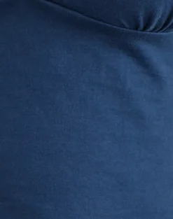 Emberly Plunge Top in Navy