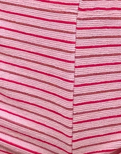 Eunia Short in Stripe Towelling Pink