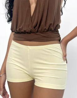 Eunia Shorts in Lemon