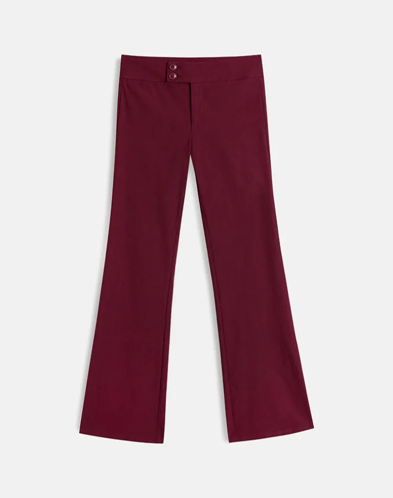 Falita Trouser in Tailoring Burgundy