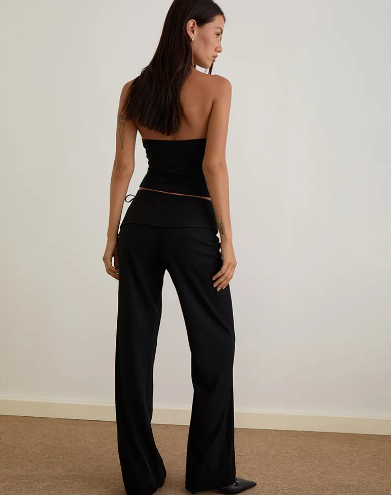 Faria Trouser in Tailoring Black