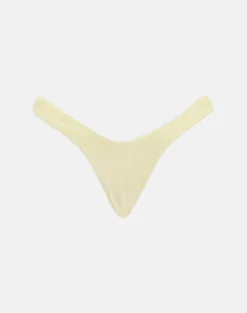 Farida Bikini Bottom in Butter Yellow