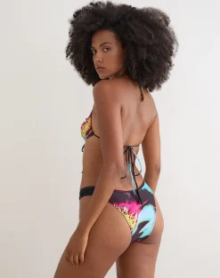 Farida Bikini Bottom in Glow Petal Multi