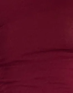 Gavya Bardot Long Sleeve Top in Burgundy