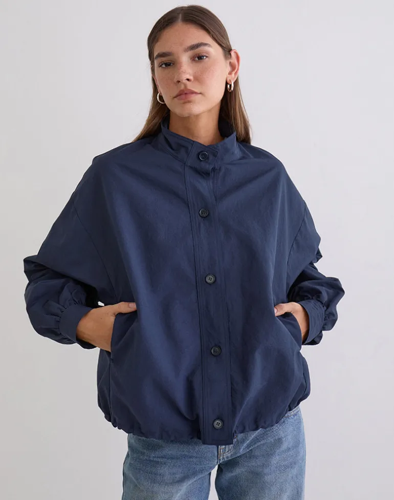 Gopala Jacket in Navy