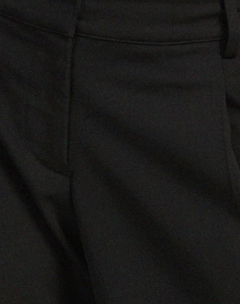Hondra Wide Leg Trouser in Black