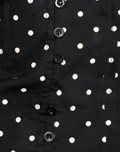 Ilias Corset Top in Basic Polka Black