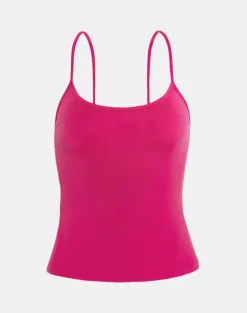 Jasila Vest Top in Hot Pink
