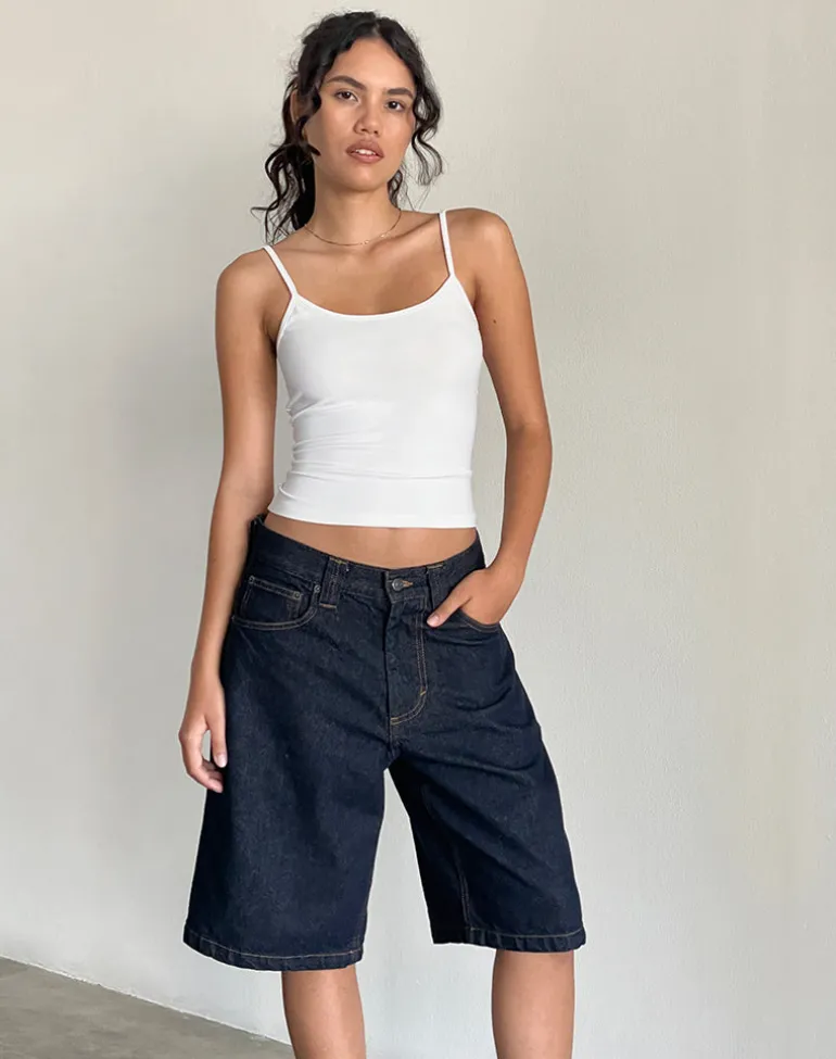 Jasila Vest Top in White