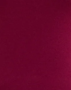 Jenji Long Sleeve Top with Pearl Button in Burgundy