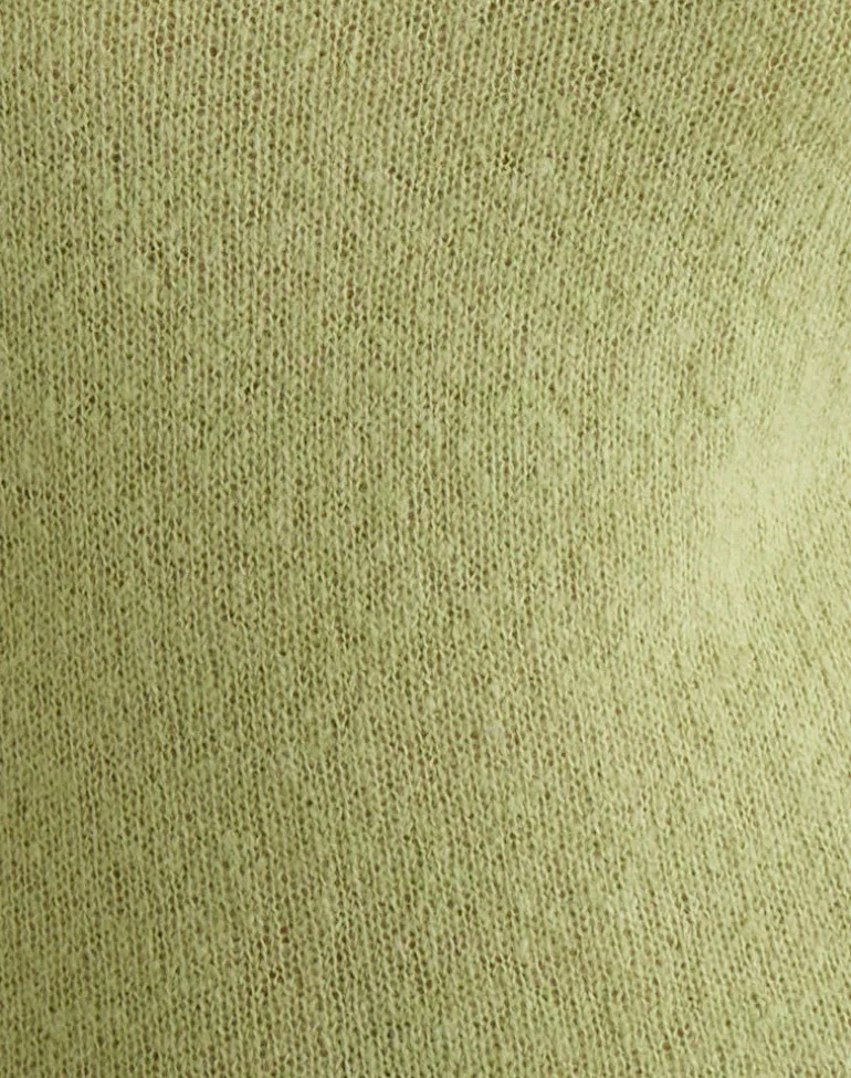 Jenya Long Sleeve Top in Knit Sage