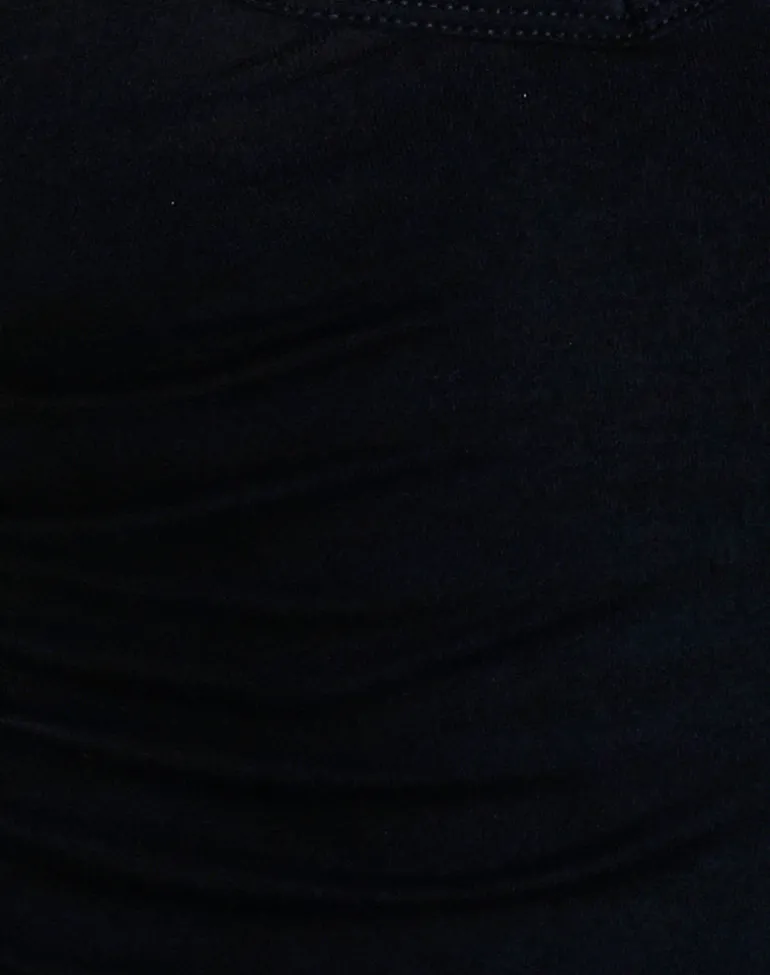 Jugo Halterneck Top in Black with Eyelets