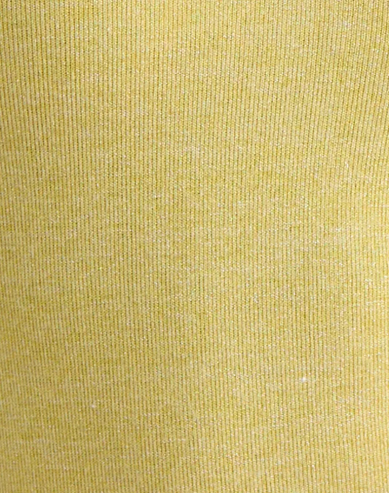 Jules Top in Shimmer Knit Yellow