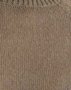 Kaleo Roll Edge Jumper in Knit Khaki