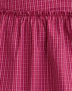 Kasma Skirt in Raspberry Shadow Check