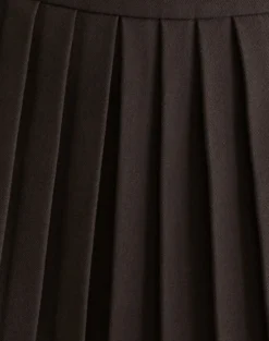 Kassine Mini Skirt in Tailoring Brown
