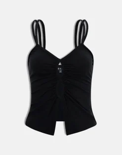 Kepangan Cutout Top in Jersey Black