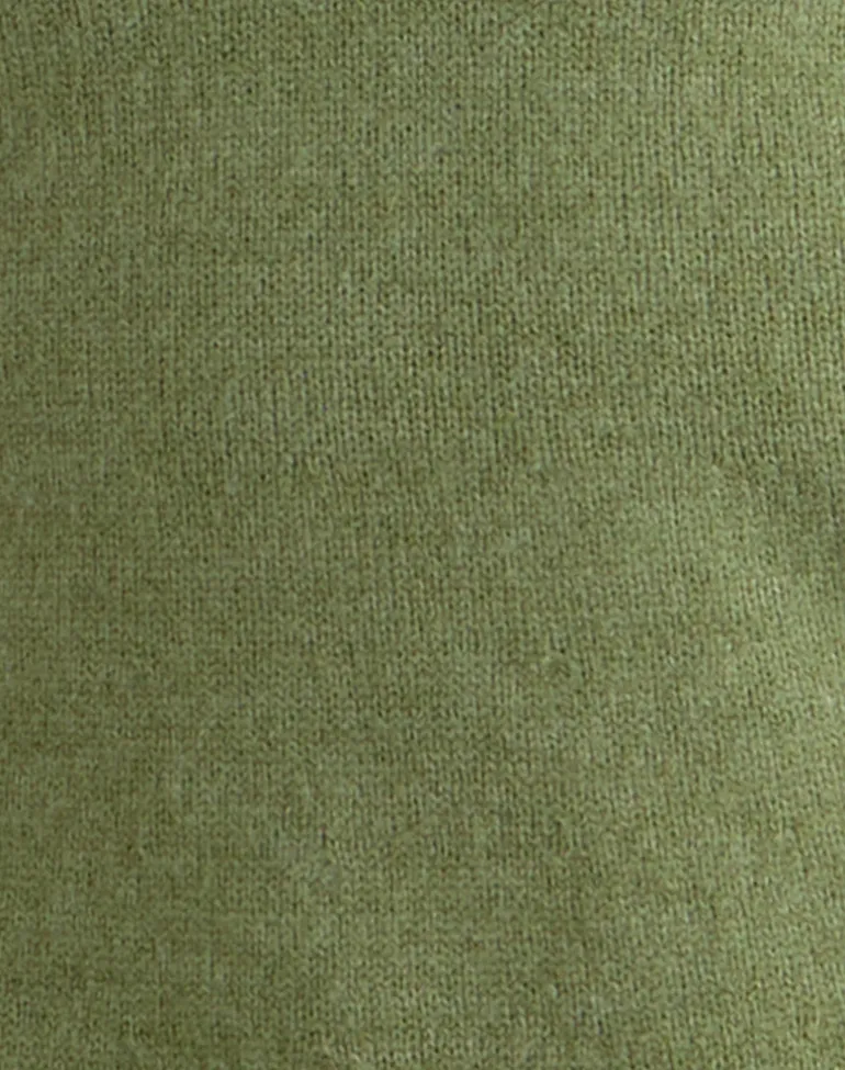 Kodia Mini Dress with Shell in Knit Olive