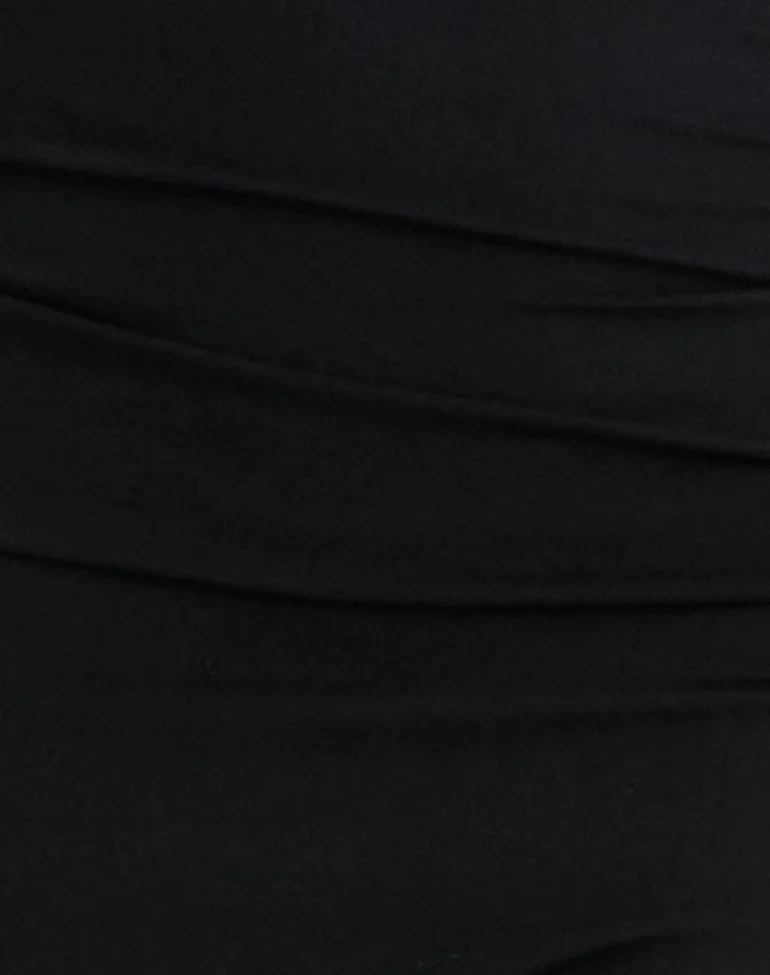 Laluma Midi Dress in Black