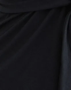 Lamae Wrap Top in Black