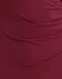 Lasya Long Sleeve Top in Burgundy