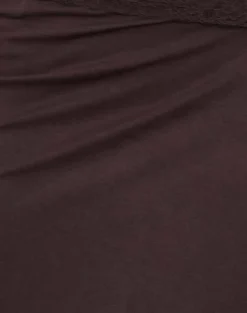 Laudine Midi Skirt in Bitter Chocolate