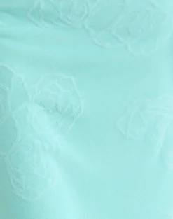 Laykha Midi Skirt in Flock Floral Doodle Blue