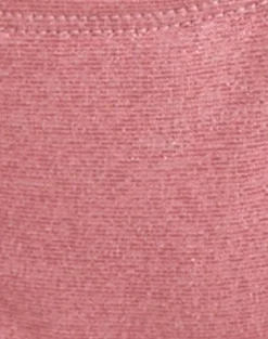 Lentra Bikini Bottom in Shimmer Mauve with Spiral and Beads